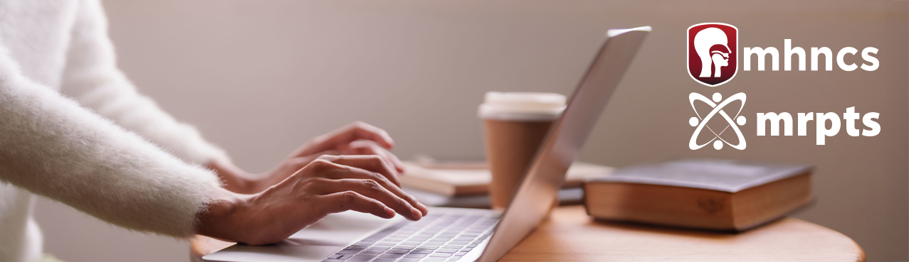 Hands and a computer