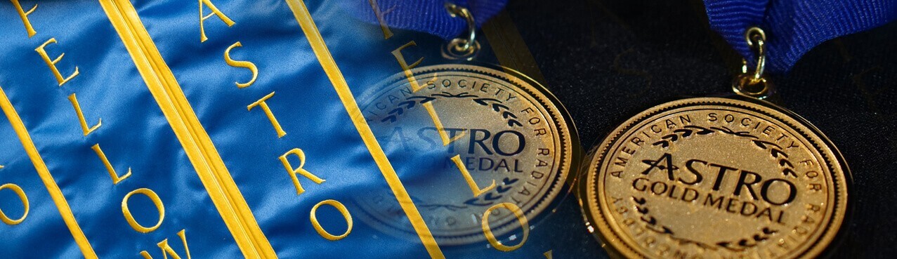 ASTRO Gold Medal and Fellow Sashes