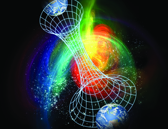 Image: abstract view of parallel universes