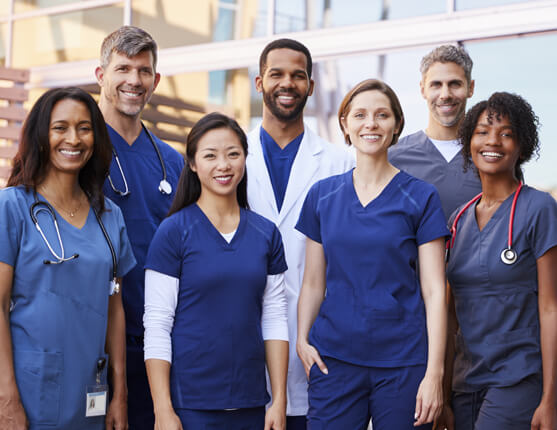 Image: Diverse group of doctors