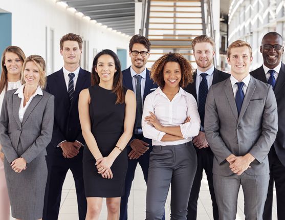 Image: Group of young doctors