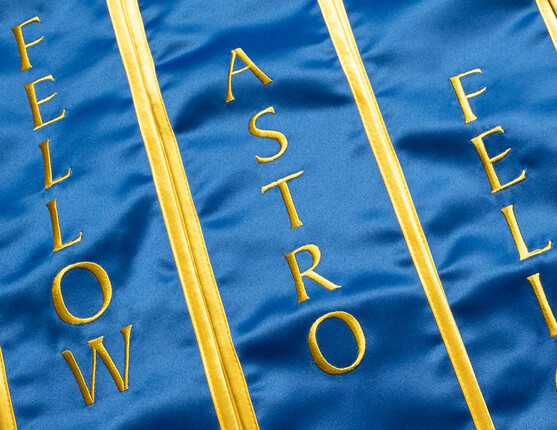 Image: ASTRO Fellows (FASTRO) sashes