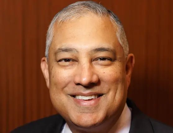 Image: Formal headshot of ASTRO President Sameer Keole