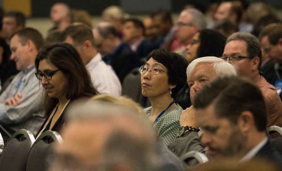 Image: Attendees Listening to Speaker