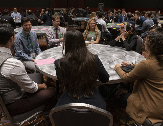 Image: ARRO Members in discussion