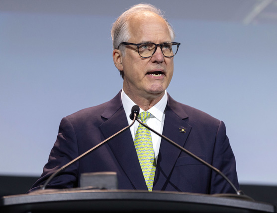 Image: Dr. Jeff Michalski, ASTRO President