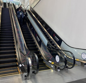 Escalator Cling