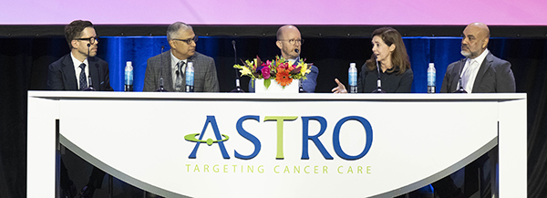Panel discussion during Presidential Symposium at ASTRO 2025