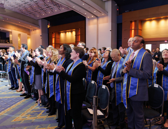 Image: Fellow class of 2024 at awards ceremony
