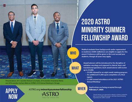 Research Funding Opportunities Minority Summer Fellowship
