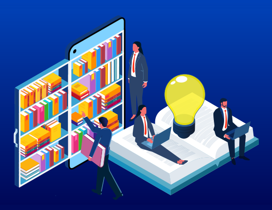 Image: Image of a library